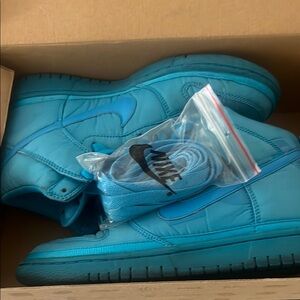 Nike Blue High-Top Sneakers